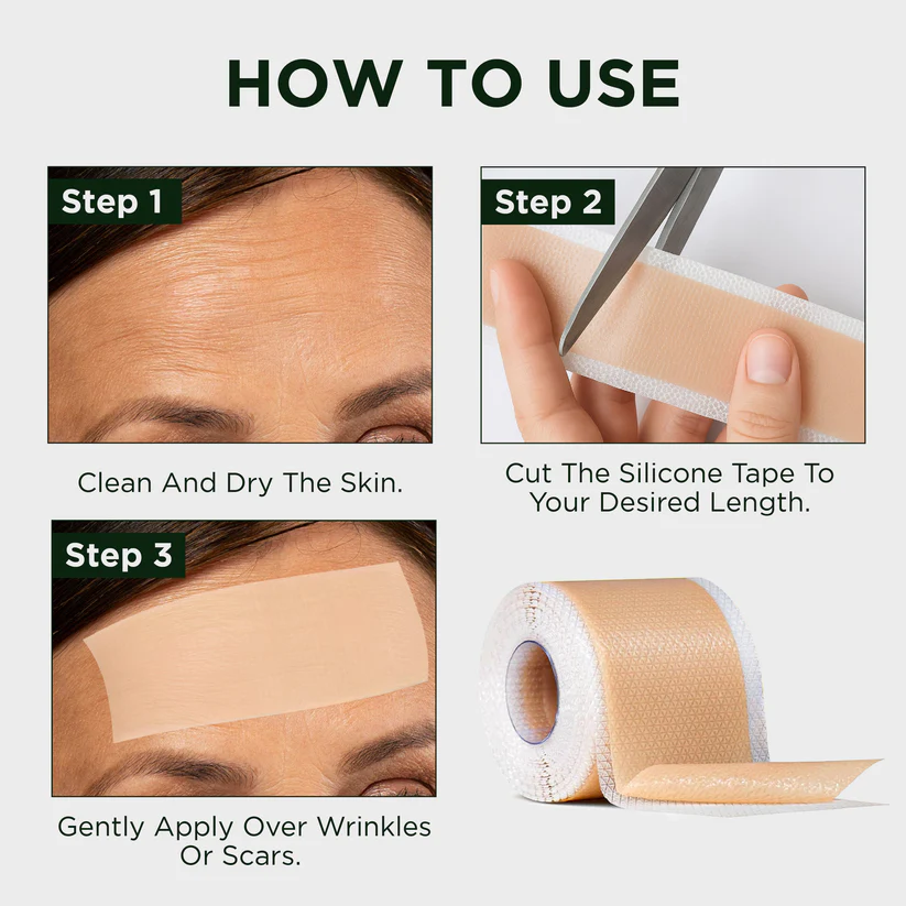 🔥🔥Dual Action Real Deep Collagen Sheets for both wrinkle smoothing and new or old scar fading-Natravor™