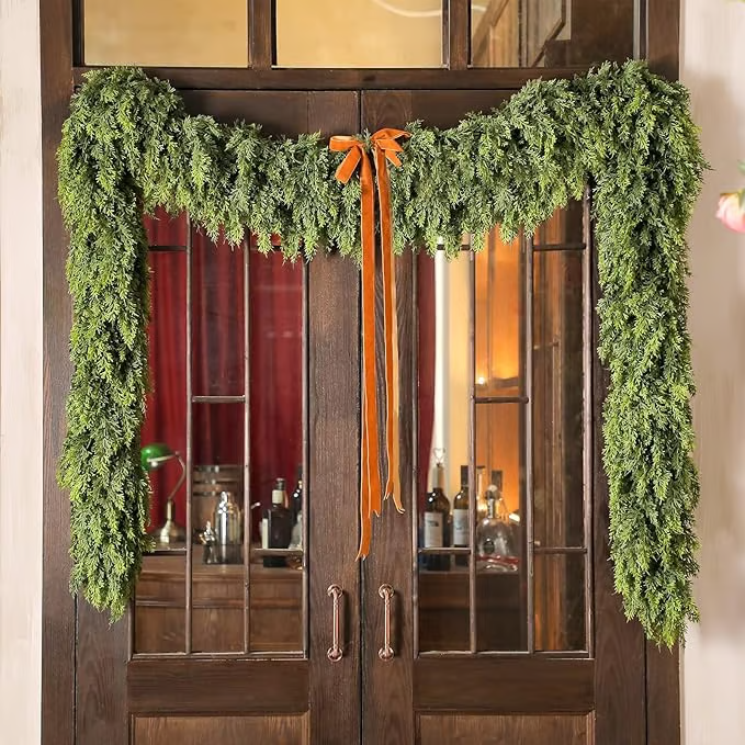 🎅2025 Christmas Artificial Cedar Garland🎄