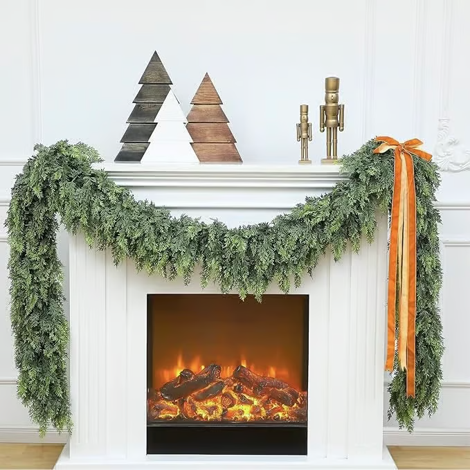 🎅2025 Christmas Artificial Cedar Garland🎄