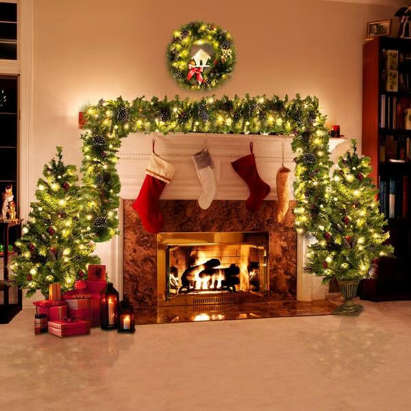 🎅2025 Christmas Artificial Cedar Garland🎄