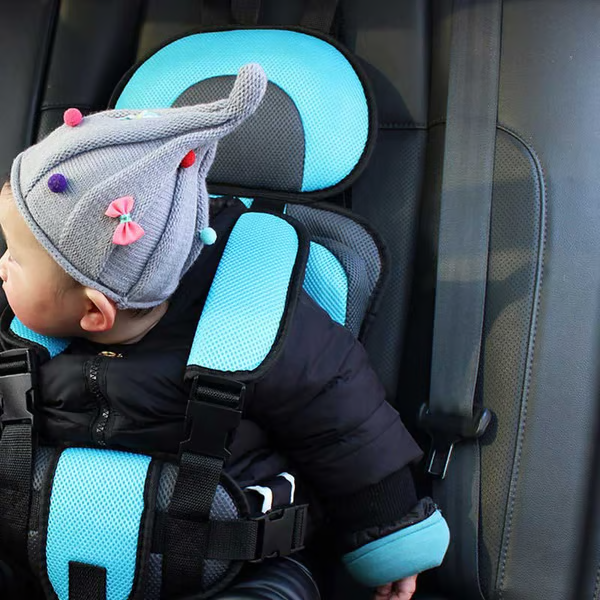 🔥🔥Auto Child Safety Seat Simple Car Portable Seat Belt