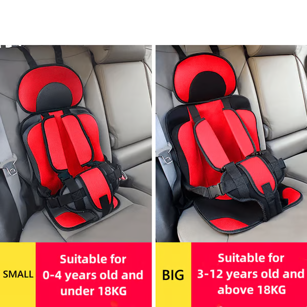 🔥🔥Auto Child Safety Seat Simple Car Portable Seat Belt
