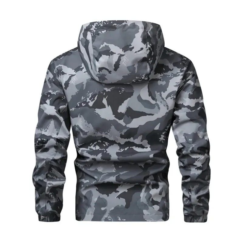 🔥🔥Men's Camouflage Hooded Jacket with Multi-Pocket