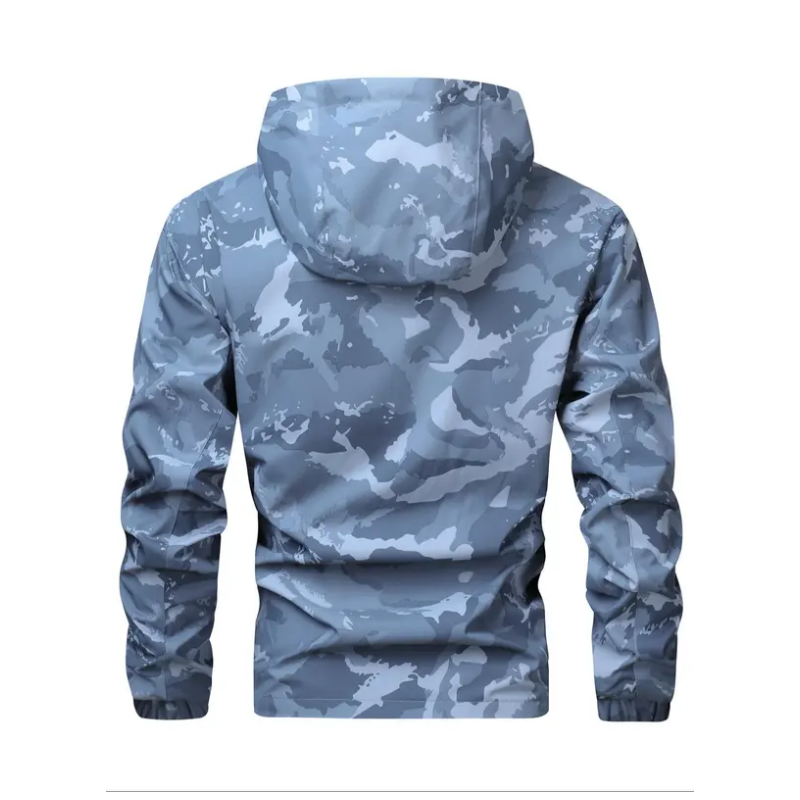🔥🔥Men's Camouflage Hooded Jacket with Multi-Pocket