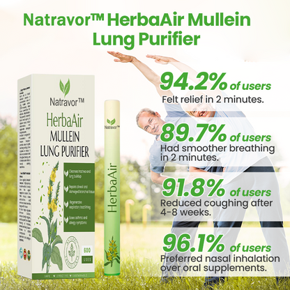 🔥🔥Natravor™ HerbaAir Mullein Lung Purifier (new)