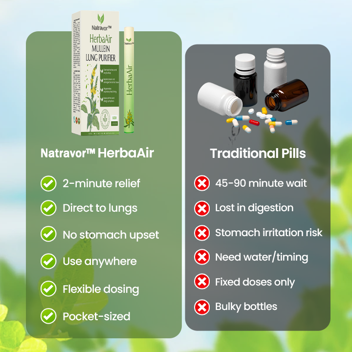 🔥🔥Natravor™ HerbaAir Mullein Lung Purifier (new)
