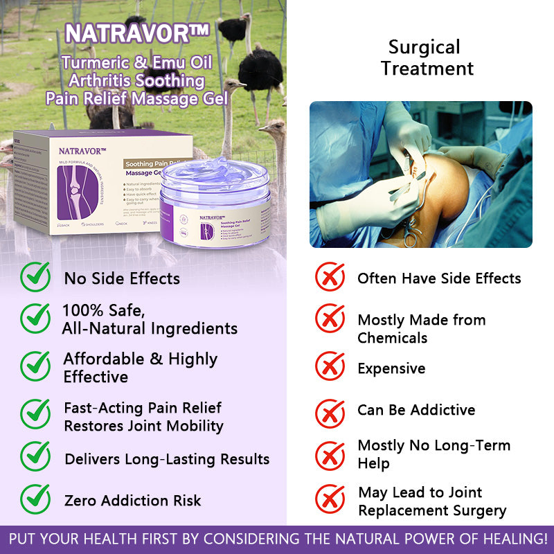 Natravor🛡️𝐓𝐮𝐫𝐦𝐞𝐫𝐢𝐜 & 𝐄𝐦𝐮 𝐎𝐢𝐥 𝐀𝐫𝐭𝐡𝐫𝐢𝐭𝐢𝐬 𝐒𝐨𝐨𝐭𝐡𝐢𝐧𝐠 𝐏𝐚𝐢𝐧 𝐑𝐞𝐥𝐢𝐞𝐟 𝐌𝐚𝐬𝐬𝐚𝐠𝐞 𝐆𝐞𝐥 👨‍⚕️𝐀𝐦𝐞𝐫𝐢𝐜𝐚𝐧 𝐎𝐫𝐭𝐡𝐨𝐩𝐚𝐞𝐝𝐢𝐜𝐬 (𝐀𝐀𝐎𝐒) 𝐀𝐩𝐩𝐫𝐨𝐯𝐞𝐝💪⚡