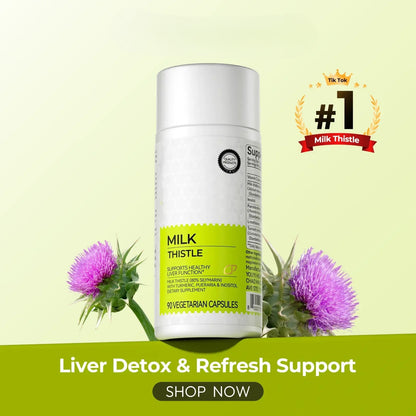 🏆Flash Sale⚡50K+ SOLD!💥🏆Oxyenergy Milk Thistle Liver Detox-CCC8