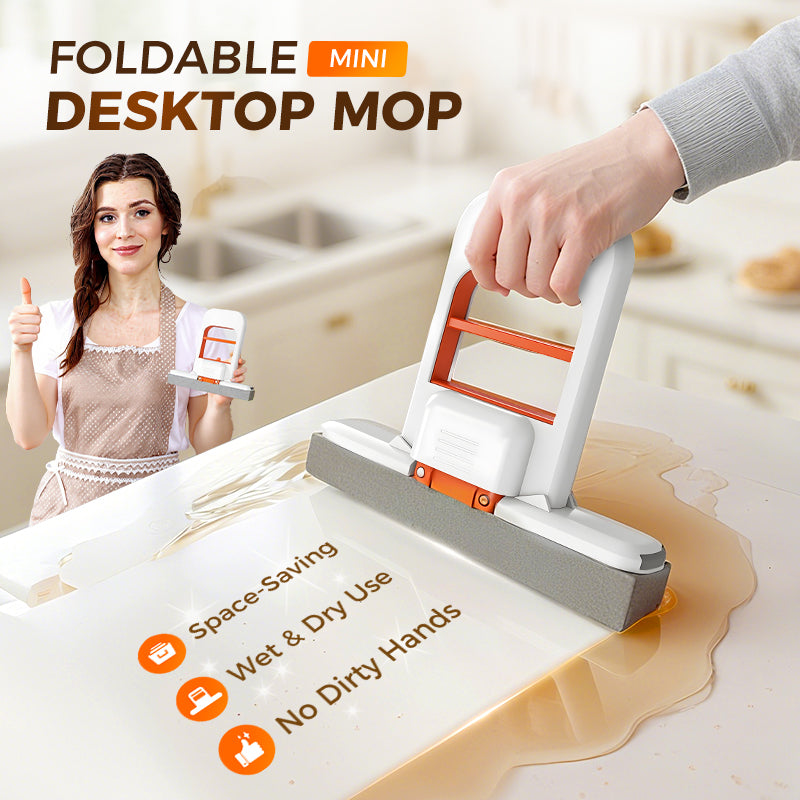📢LAST DAY - BUY 1  GET 1 FREE✨Mini Mop Self-wringing & Portable