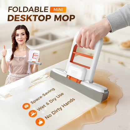 📢LAST DAY - BUY 1  GET 1 FREE✨Mini Mop Self-wringing & Portable
