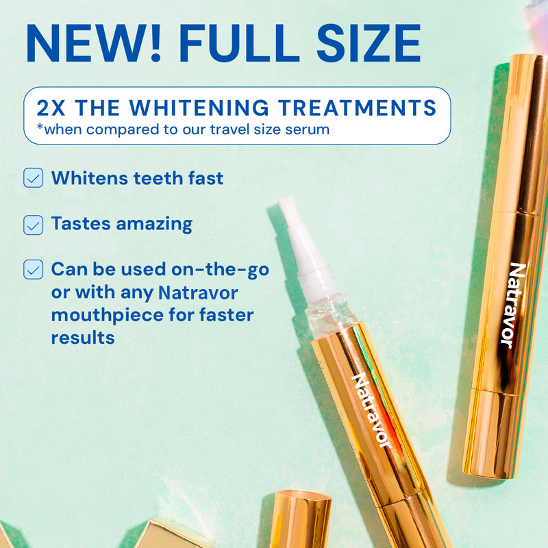 🔥Buy 1 get 1 free Extra-Strength Teeth Whitening Serum Pen + Dual-Peroxide Formula & Xylitol