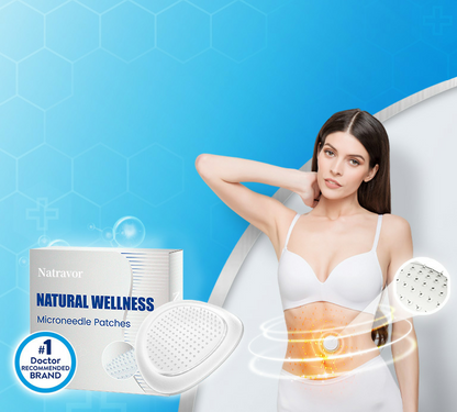 NATURAL WELLNESS Microneedle Patches-Shape Up and Slim Down Glutathione Liver Detox