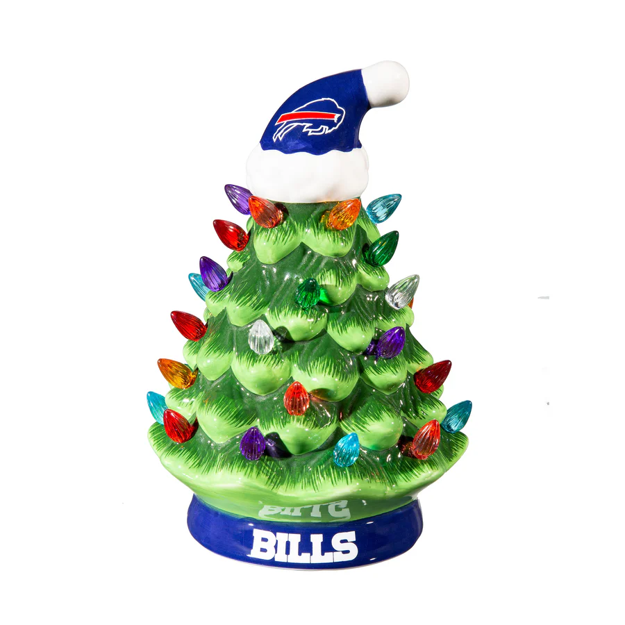 Light Up Your NFL Spirit! 🏈✨LED Christmas Tree with NFL Team Logo🎄