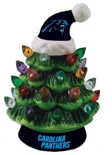 Light Up Your NFL Spirit! 🏈✨LED Christmas Tree with NFL Team Logo🎄