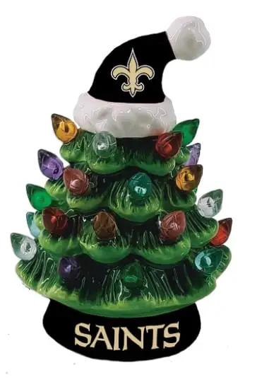 Light Up Your NFL Spirit! 🏈✨LED Christmas Tree with NFL Team Logo🎄