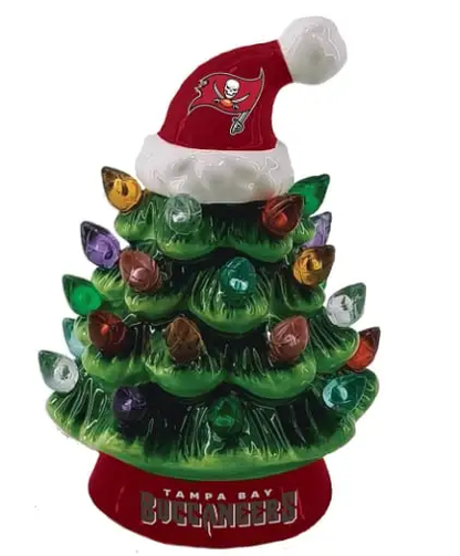 Light Up Your NFL Spirit! 🏈✨LED Christmas Tree with NFL Team Logo🎄