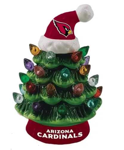 Light Up Your NFL Spirit! 🏈✨LED Christmas Tree with NFL Team Logo🎄