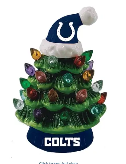 Light Up Your NFL Spirit! 🏈✨LED Christmas Tree with NFL Team Logo🎄