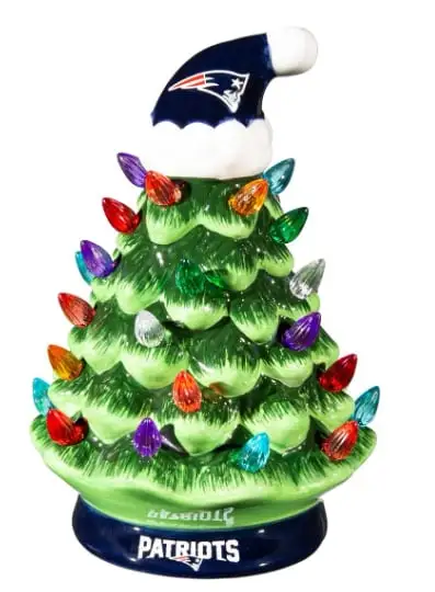 Light Up Your NFL Spirit! 🏈✨LED Christmas Tree with NFL Team Logo🎄