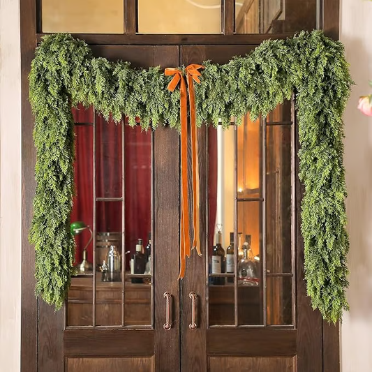 🎅2025 Christmas Artificial Cedar Garland🎄