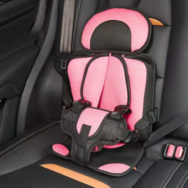 🔥🔥Auto Child Safety Seat Simple Car Portable Seat Belt