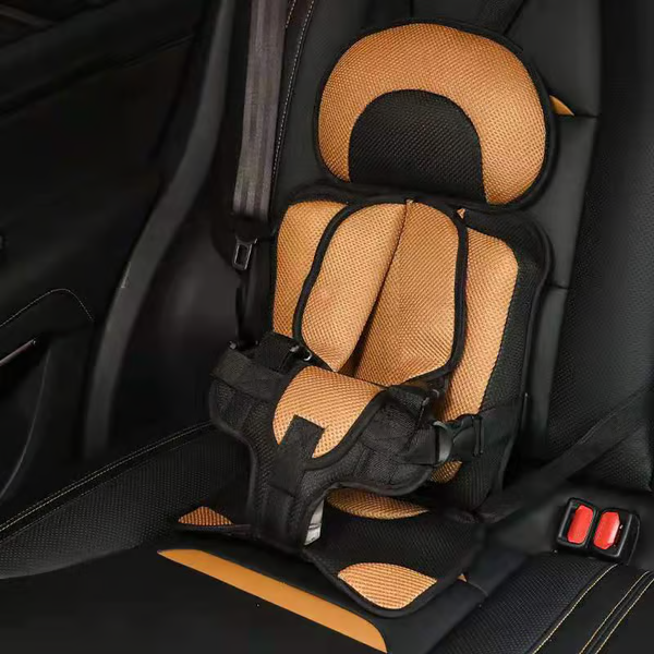 🔥🔥Auto Child Safety Seat Simple Car Portable Seat Belt