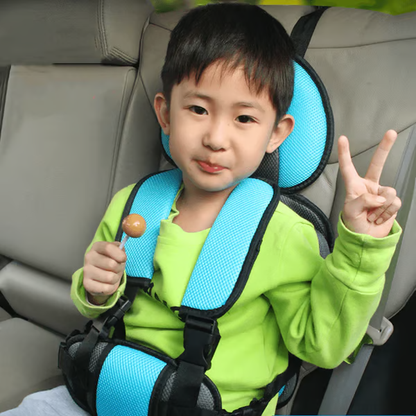 🔥🔥Auto Child Safety Seat Simple Car Portable Seat Belt