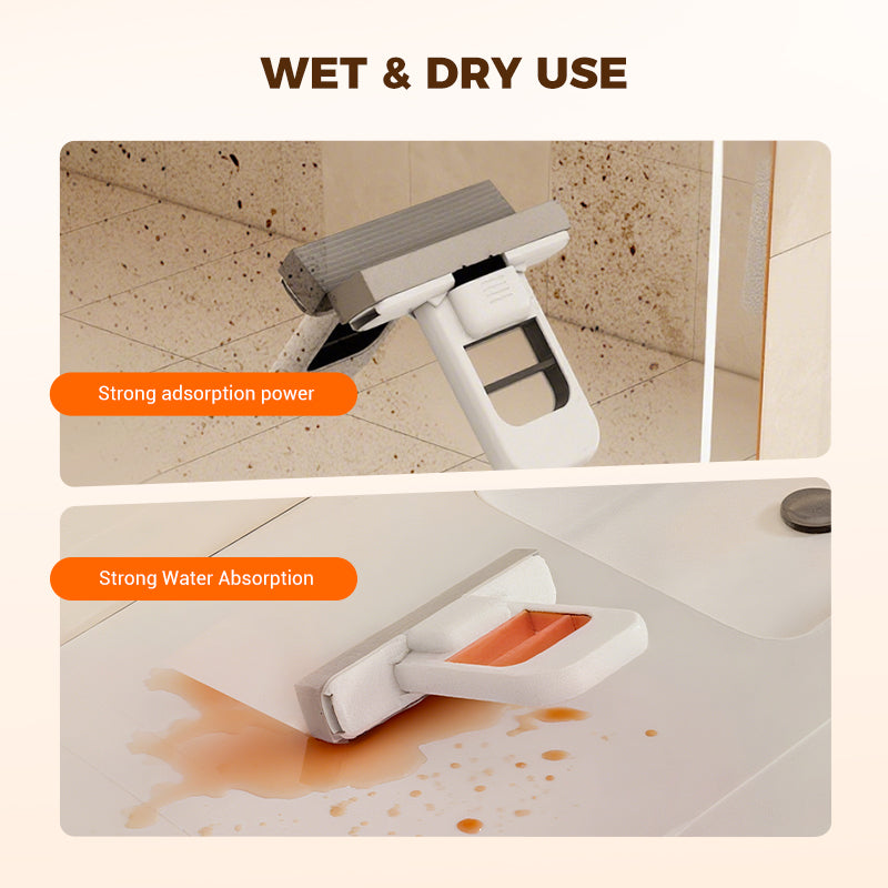 📢LAST DAY - BUY 1  GET 1 FREE✨Mini Mop Self-wringing & Portable