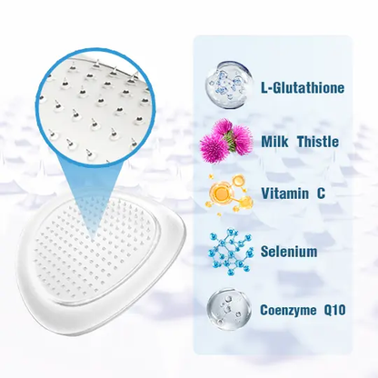 NATURAL WELLNESS Microneedle Patches-Shape Up and Slim Down Glutathione Liver Detox