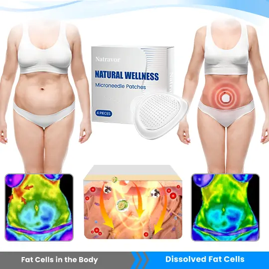 NATURAL WELLNESS Microneedle Patches-Shape Up and Slim Down Glutathione Liver Detox