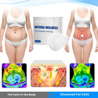 NATURAL WELLNESS Microneedle Patches-Shape Up and Slim Down Glutathione Liver Detox