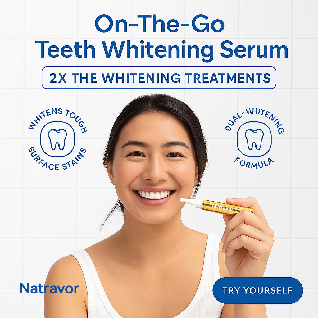 🔥Buy 1 get 1 free Extra-Strength Teeth Whitening Serum Pen + Dual-Peroxide Formula & Xylitol
