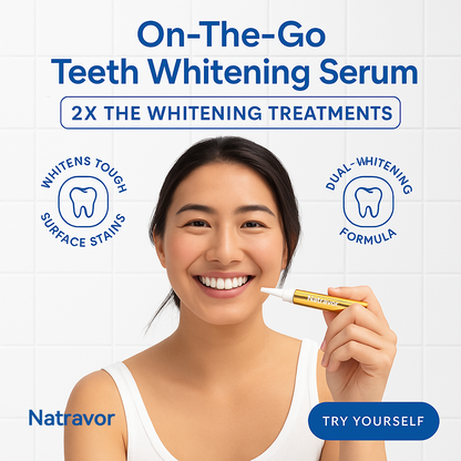 🔥Buy 1 get 1 free Extra-Strength Teeth Whitening Serum Pen + Dual-Peroxide Formula & Xylitol