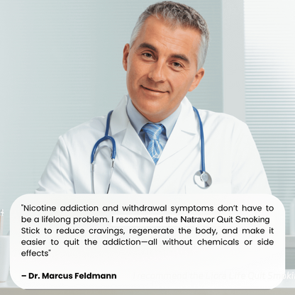 Natravor Quit Smoking Stick Quit smoking naturally and support lung regeneration in just a few days