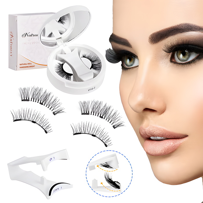 ✨Cheaper Now Soft Magnetic Eyelashes All-in-One Box, Reusable
