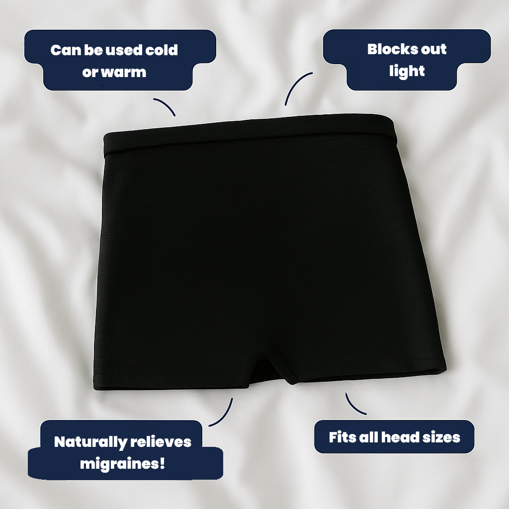 🌟Headache Mask🌟Compression + temperature therapy, drug-free migraine aid.