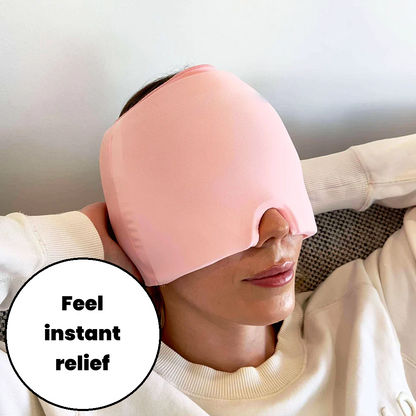 🌟Headache Mask🌟Compression + temperature therapy, drug-free migraine aid.
