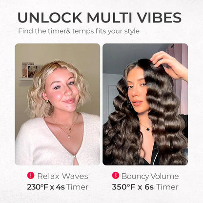 🎁Last 3 hours 60% off⏰Compact Hair Waver Crimper
