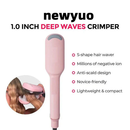 🎁Last 3 hours 60% off⏰Compact Hair Waver Crimper