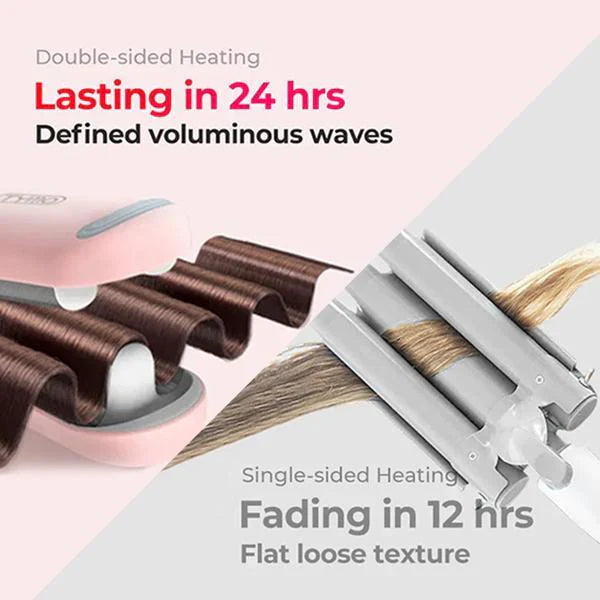 🎁Last 3 hours 60% off⏰Compact Hair Waver Crimper