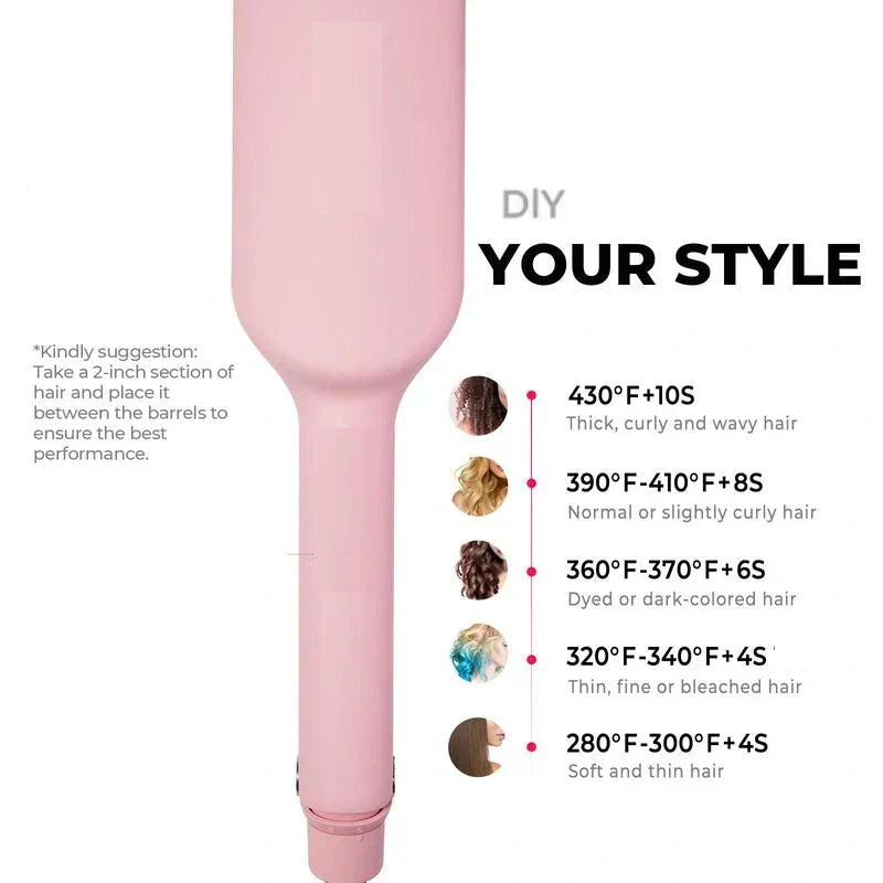 🎁Last 3 hours 60% off⏰Compact Hair Waver Crimper