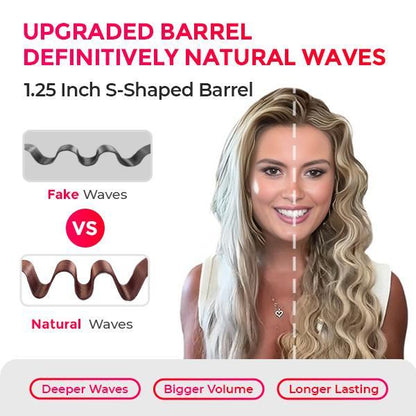 🎁Last 3 hours 60% off⏰Compact Hair Waver Crimper