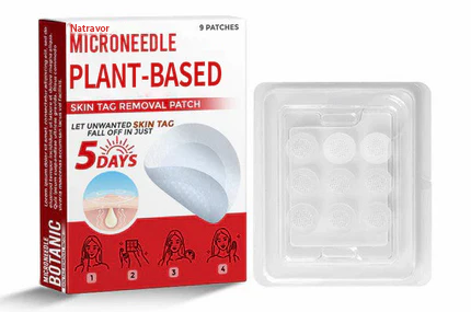 🔥🔥Natravor™-MicroNeedle Plant-based Skin Tag Removal Patch 🇺🇸 Made in the USA