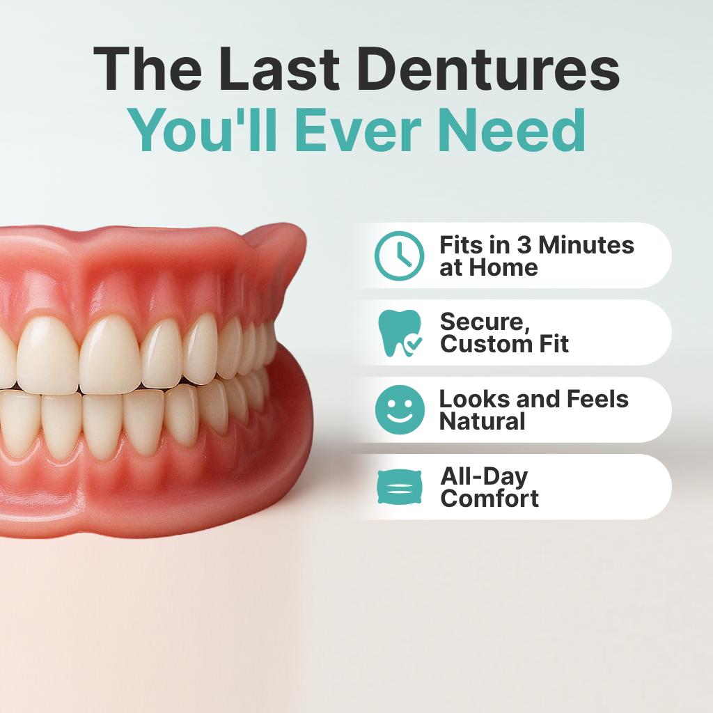 ✨Custom-Fit Full Functional Dentures