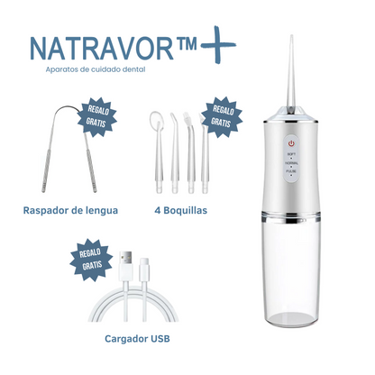NATRAVOR+ - Irrigador Bucal Premium