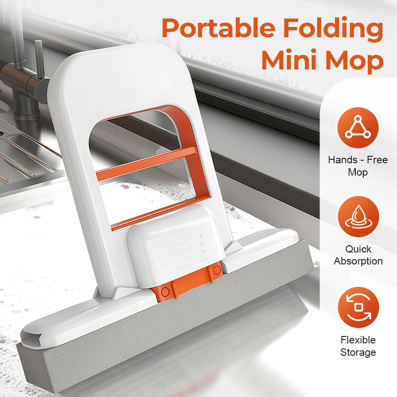 📢LAST DAY - BUY 1  GET 1 FREE✨Mini Mop Self-wringing & Portable