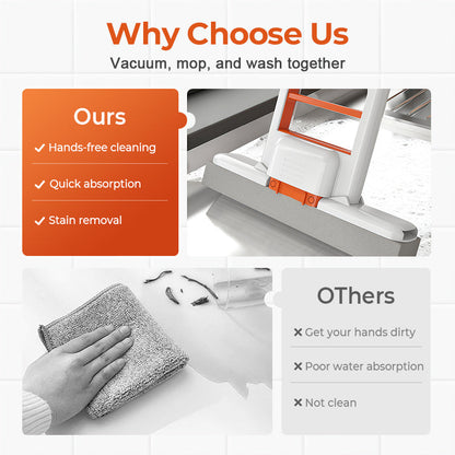 📢LAST DAY - BUY 1  GET 1 FREE✨Mini Mop Self-wringing & Portable
