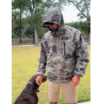 🔥🔥Men's Camouflage Hooded Jacket with Multi-Pocket