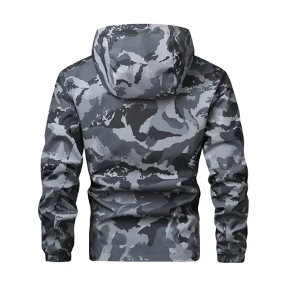 🔥🔥Men's Camouflage Hooded Jacket with Multi-Pocket
