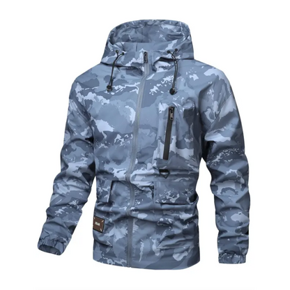 🔥🔥Men's Camouflage Hooded Jacket with Multi-Pocket